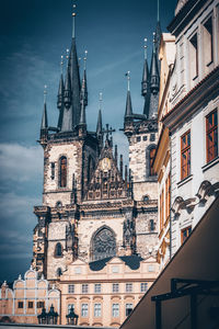 Low angle view of cathedral against sky