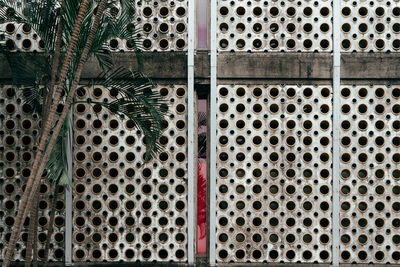 Detail shot of metal grate