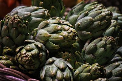 Full frame shot of vegetables for sale at market