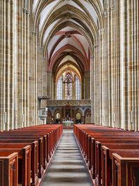 Corridor of building