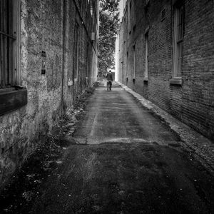 View of empty road