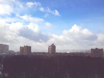 Cityscape against sky