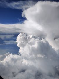 Low angle view of clouds in sky