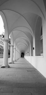 Corridor of building