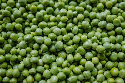 Full frame shot of green beans