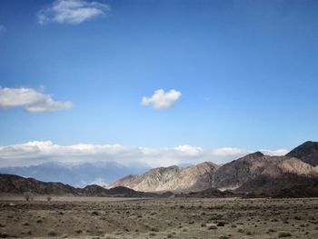 View of landscape against sky