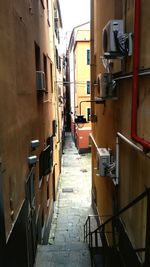 Narrow alley in alley