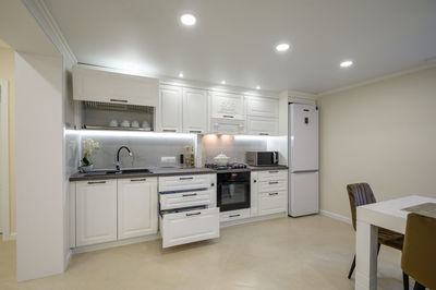 Interior of of modern kitchen