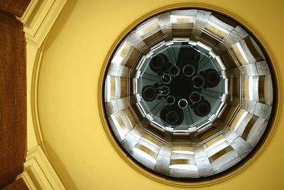 Low angle view of ceiling