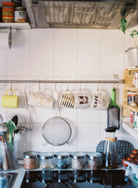 Interior of kitchen