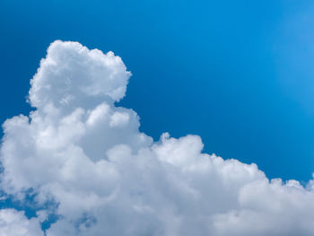 Low angle view of clouds in sky