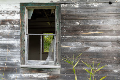 Window of old building