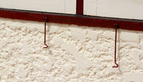 Close-up of water drops on wall