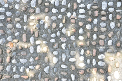 Full frame shot of snowflakes