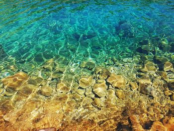 Full frame shot of sea water