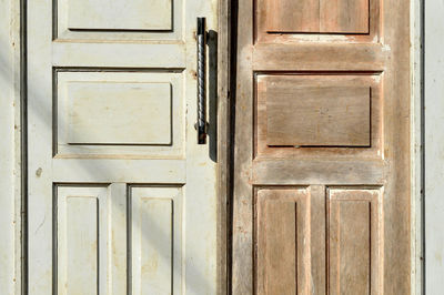 Asia classic old vintage wooden doors