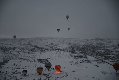 Capadocia in winter