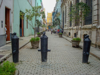 Street amidst buildings in city