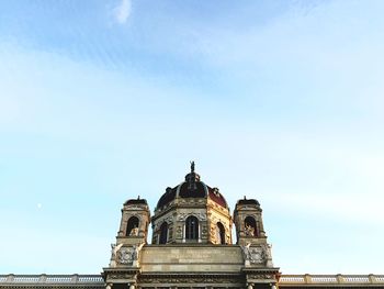 Low angle view of historical building