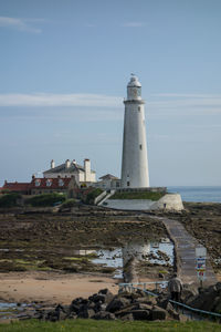 Newcastle at the british north sea