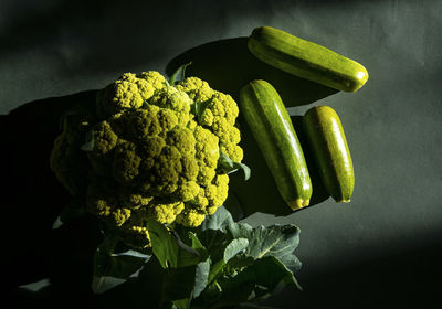  assortment of fresh vegetables in close-up. green vegetables top view. poster. vegetarian menu.