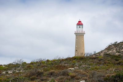 Lighthouse against sky