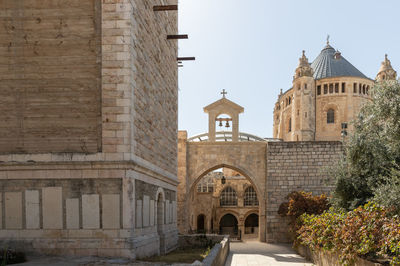 View of historic building against sky