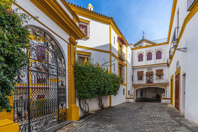 Street amidst buildings in city