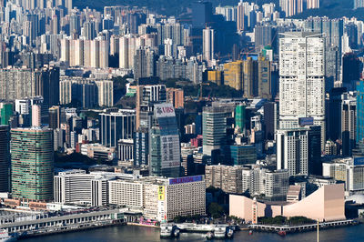 Aerial view of cityscape