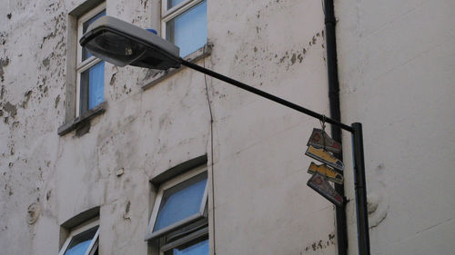 Low angle view of residential building