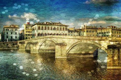 River with buildings in background