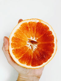 Close-up of orange slice