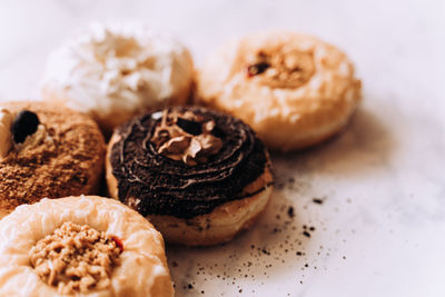 Close-up of dessert on table