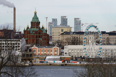 Buildings in city