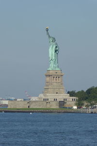 Statue of liberty against sky