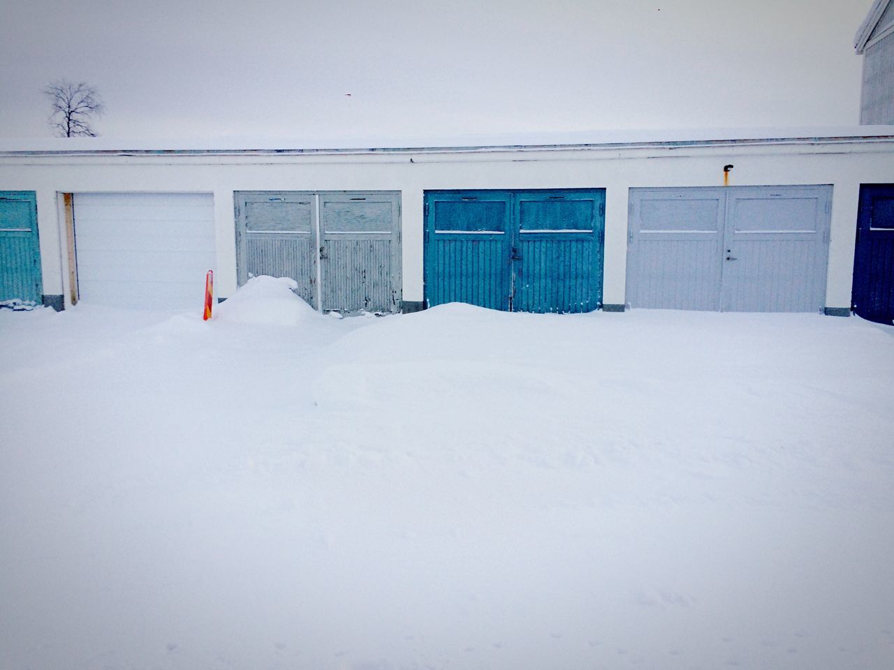 snow, winter, cold temperature, built structure, architecture, white color, building exterior, white, covering, weather, day, season, house, window, no people, outdoors, absence, safety, protection, wall - building feature