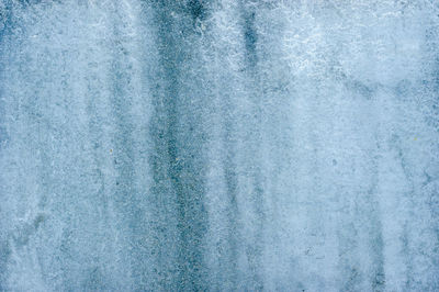 Water stains on the wall as art., full frame shot of blue wall