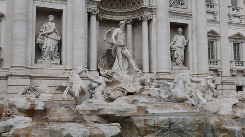 Statue of historic building
