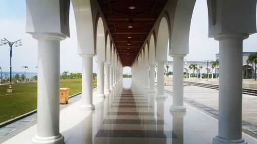 Corridor of building