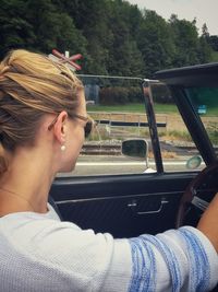 Close-up of a beautiful young woman