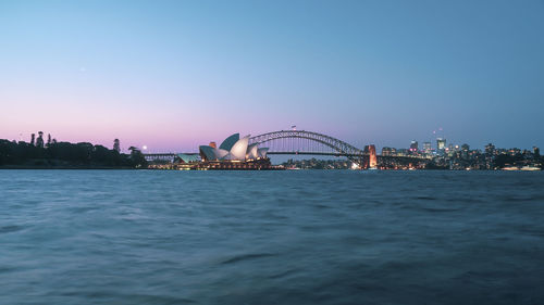 View of city at waterfront