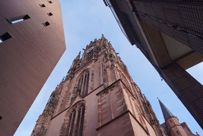 Low angle view of old building