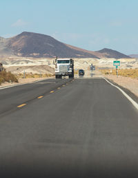 Cars on road