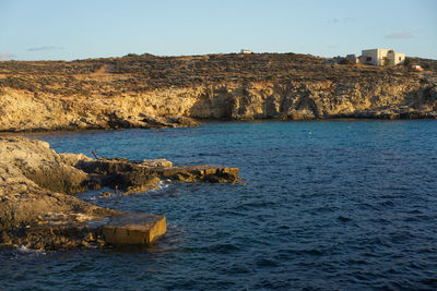 Scenic view of sea