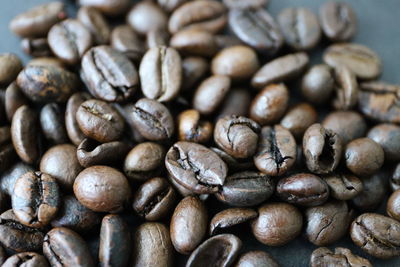 Detail shot of coffee beans