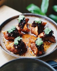 Close-up of food