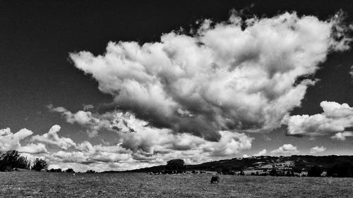 Panoramic view of landscape against sky