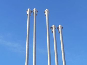 Low angle view of blue sky