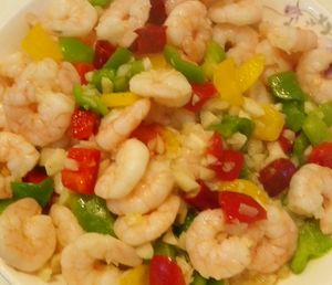 Close-up of salad served in bowl