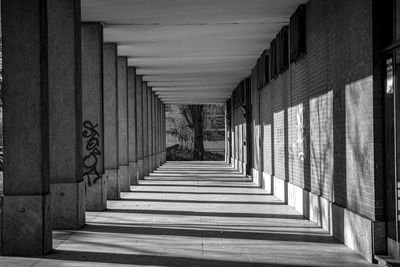 Corridor of building